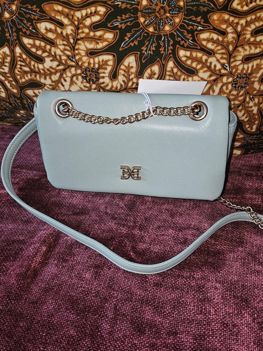 Sam Edelman Signature Collection Gisellia Leather Shoulder Bag